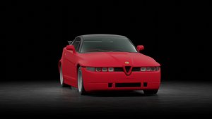 3D Alfa-Romeo SZ 1989
