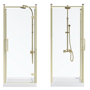 Shower corner Beta Cube Classic NBB1221 90x90