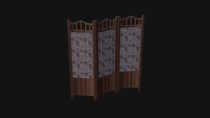3D model Antique Room Divider