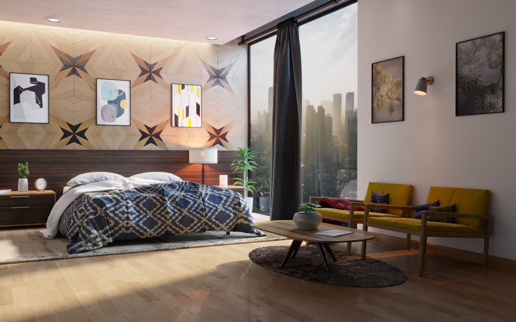 3D Scene Interior Design Realistic - TurboSquid 1540935