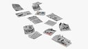 Assorted Crumpled Newspapers