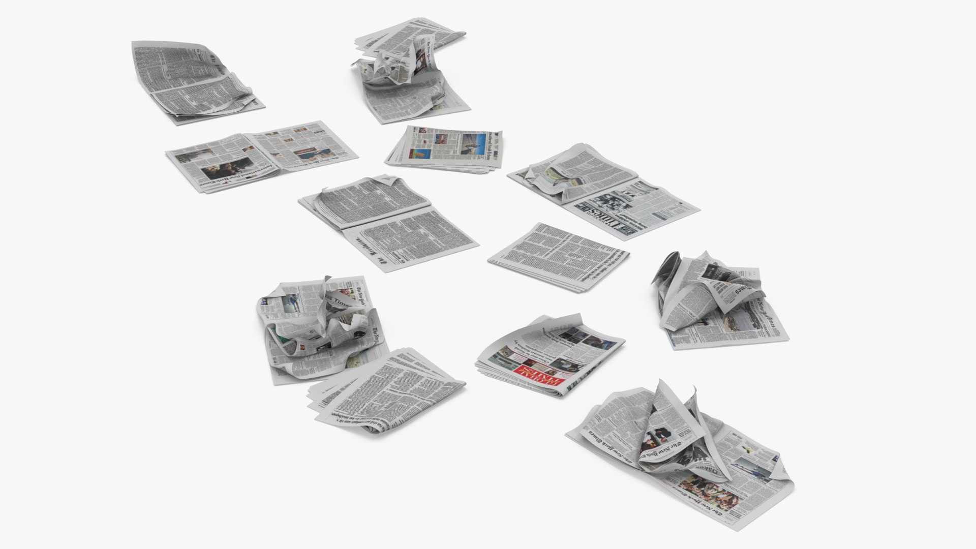 Newspapers Collection 3D model https://p.turbosquid.com/ts-thumb/Sf/AmneVB/B8/assorted_crumpled_newspapers_002/jpg/1734598396/1920x1080/fit_q87/dd08052f8abe45bc0ebc8d808289905d87c9adc0/assorted_crumpled_newspapers_002.jpg