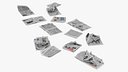 Assorted Crumpled Newspapers