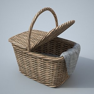 3D basket modelled