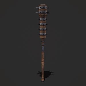 Medieval Spiked Mace 3D model