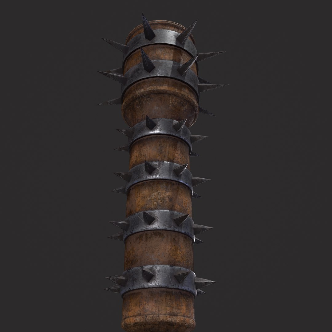 Medieval Spiked Mace 3D Model - TurboSquid 1836172