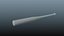 Baseball bat aluminum Free low-poly