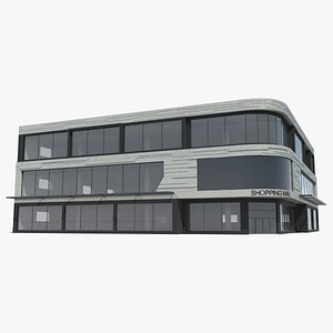 Modern Commercial Shopping Mall