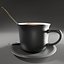 realistic coffee cup 3D model