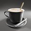 realistic coffee cup 3D model