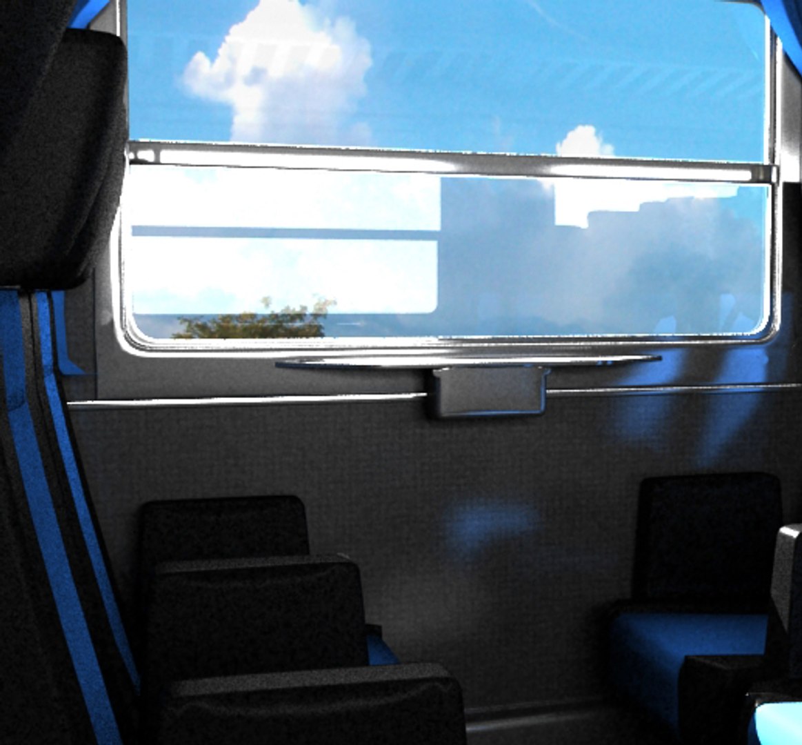 - Train Interior Scene Max