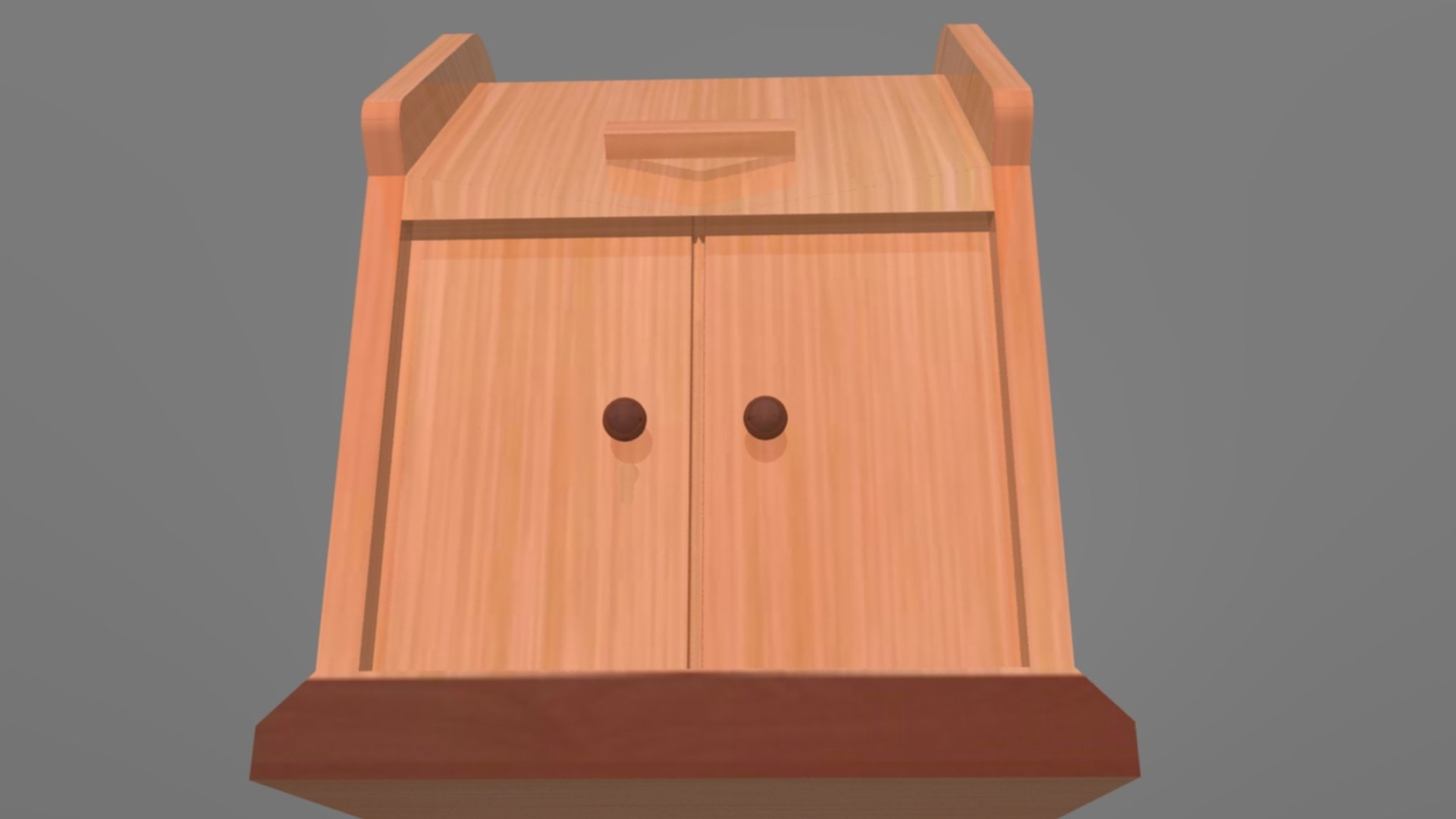 3D Pulpit Wooden - TurboSquid 1235170
