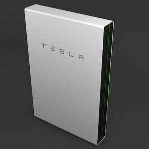 3D tesla powerwall 2