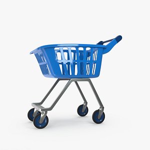 3D kids cart shop model