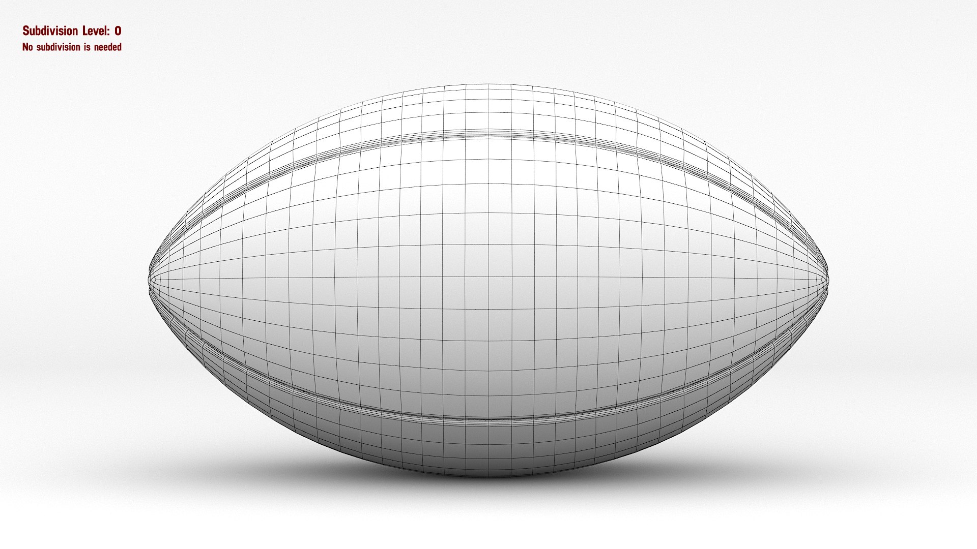 American Football ball model https://p.turbosquid.com/ts-thumb/Sf/m4wxY8/aZ/ballw04/jpg/1699097841/1920x1080/fit_q87/3ca3499844b08ab70161ca4ec8e8049f087ba602/ballw04.jpg