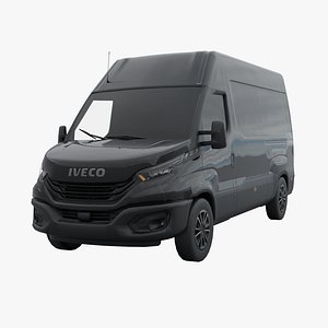 3D Iveco Daily 2022 lowpoly