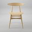 CH33 Hans J. Wegner Cadeira - Assento de Madeira