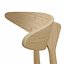 CH33 Hans J. Wegner Cadeira - Assento de Madeira
