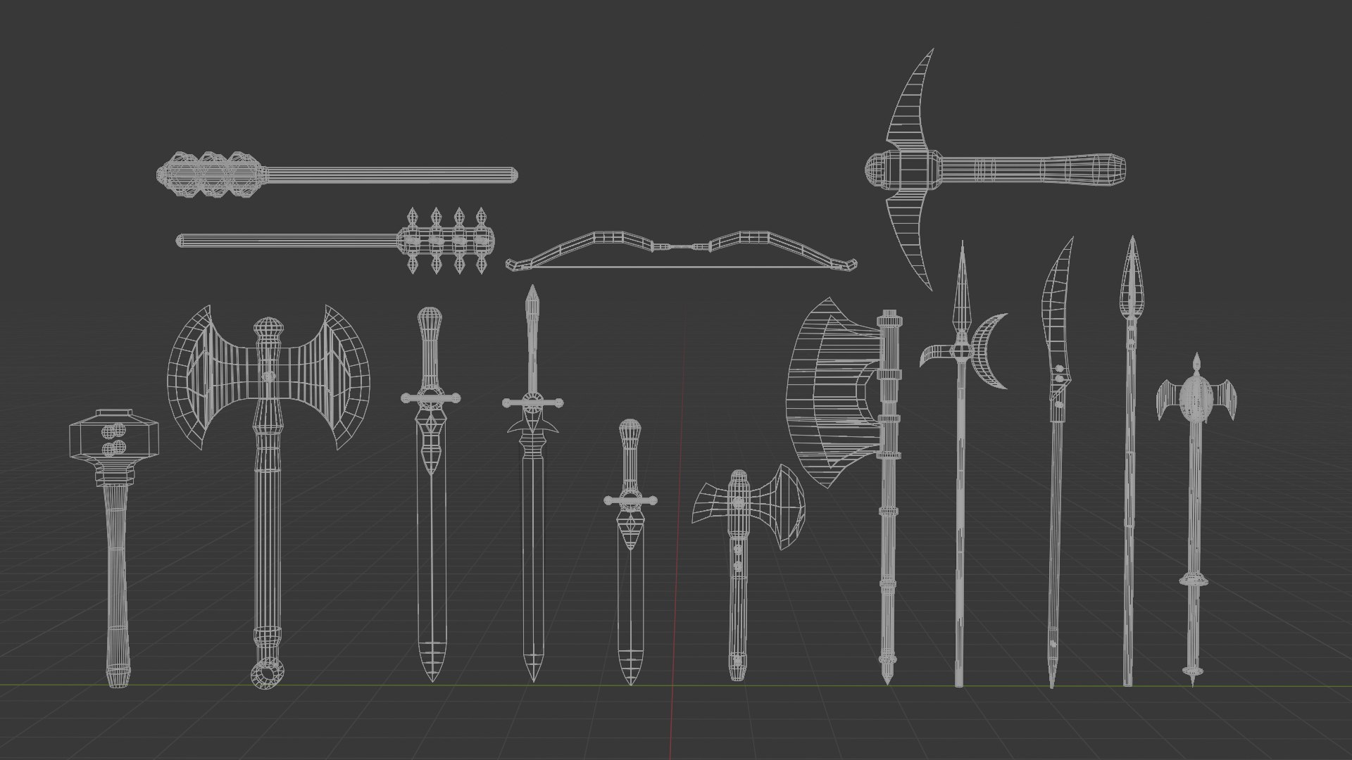 3D Conjutno De Armas TurboSquid 2190455