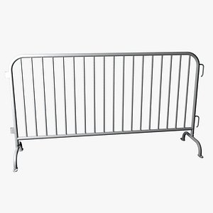 Galvanized Steel Crowd Control Barrier