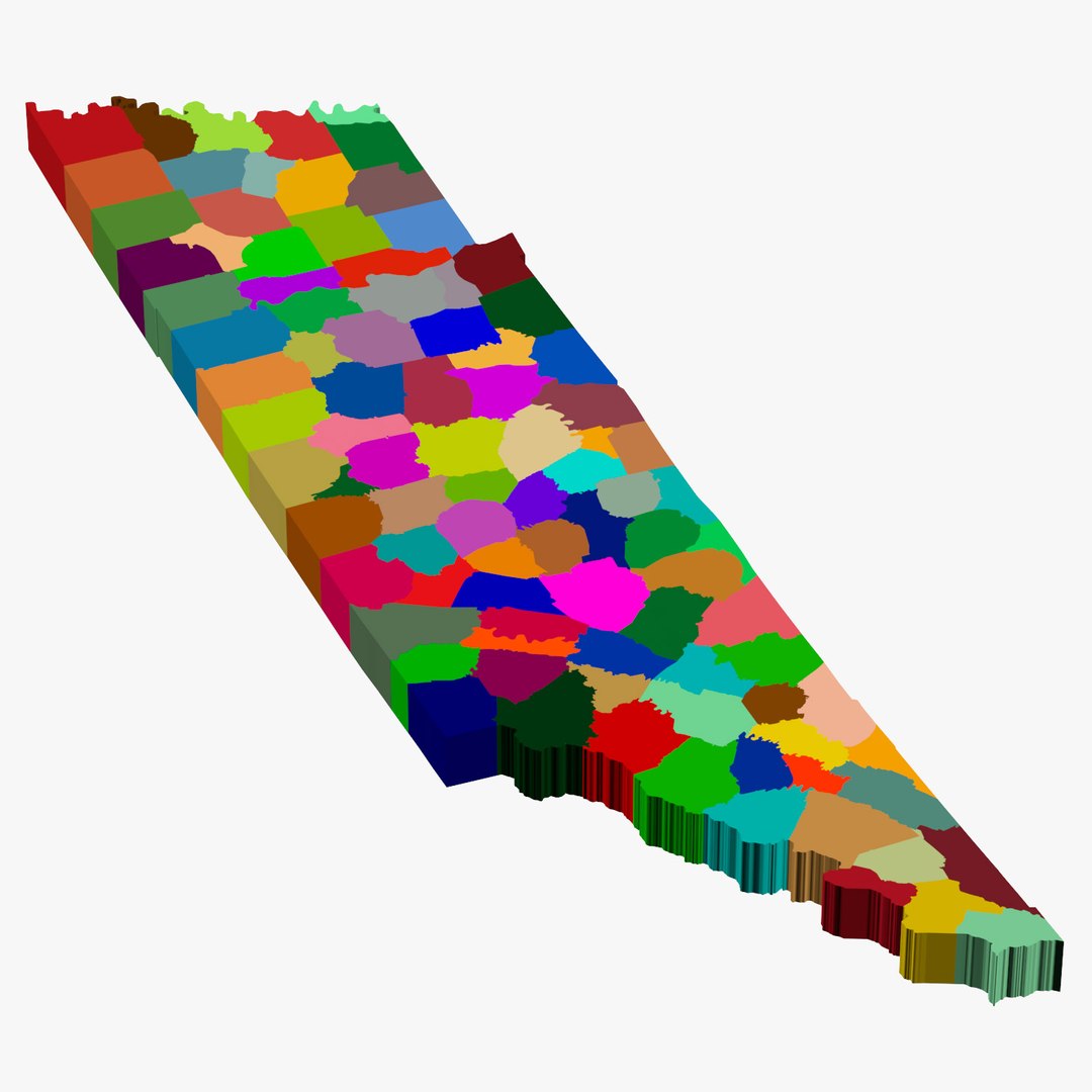 3d model counties tennessee