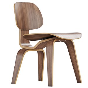 dining chair wood dcw 3D model