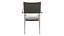 Ratana NEW ROMA STACKING ARM CHAIR  ALUMINIUM ARMREST