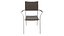 Ratana NEW ROMA STACKING ARM CHAIR  ALUMINIUM ARMREST