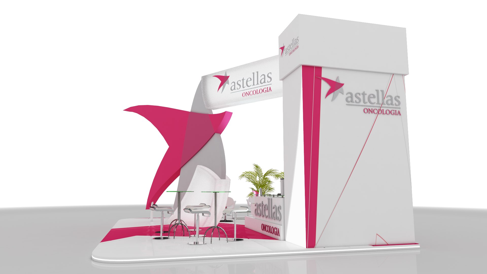 Creative Stand Exhibition Model - TurboSquid 1732131