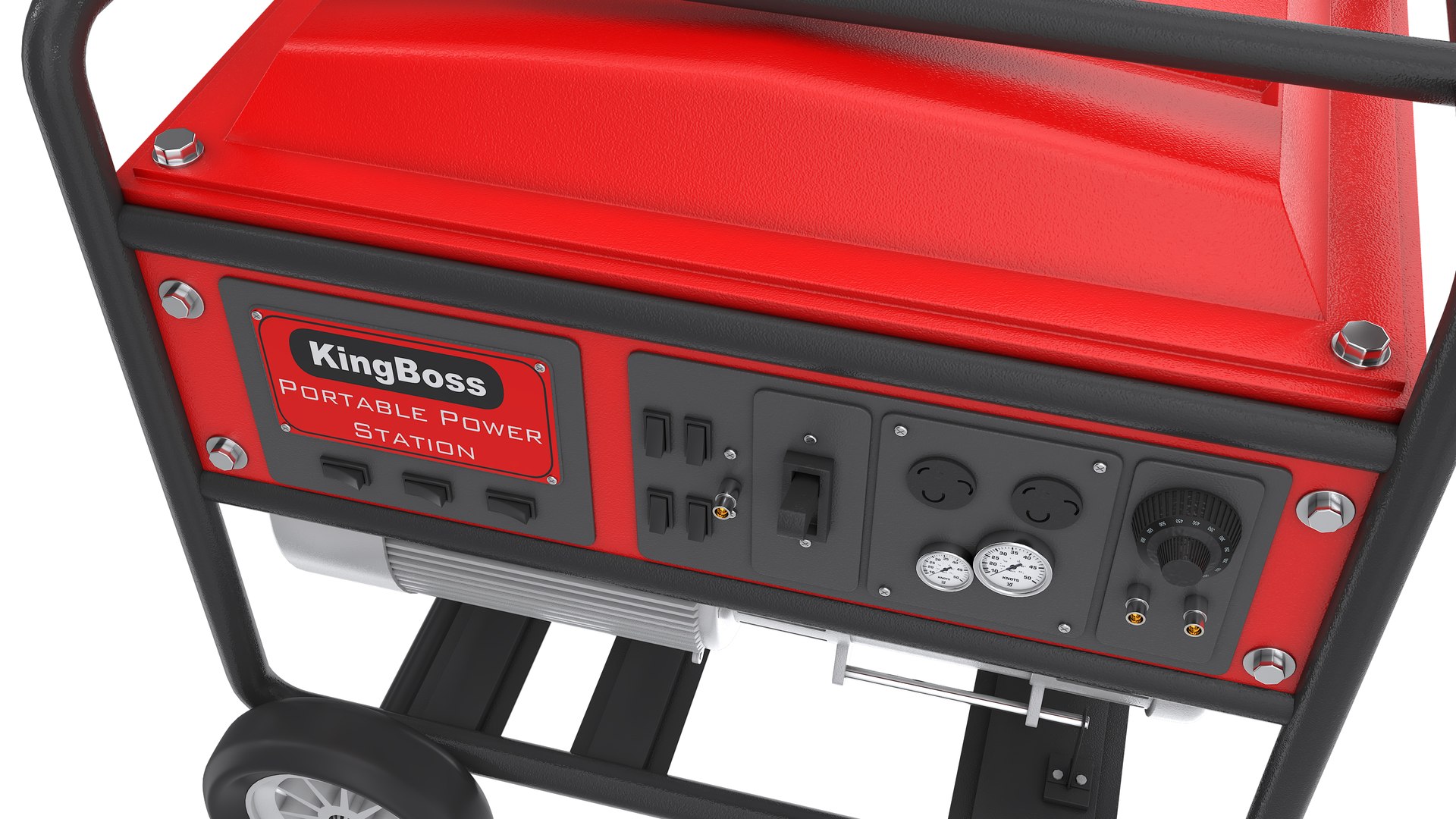 Portable Commercial Generator Model - TurboSquid 2395648