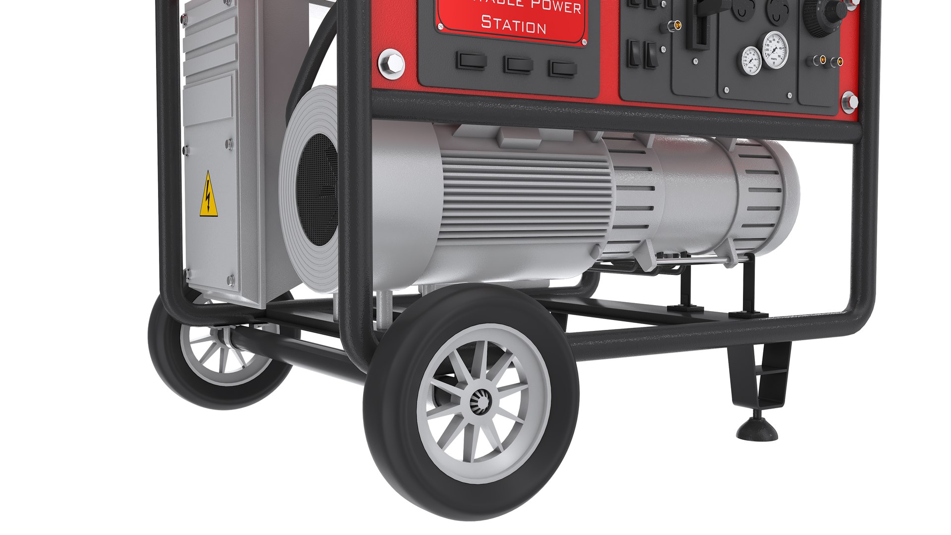 Portable Commercial Generator Model - TurboSquid 2395648