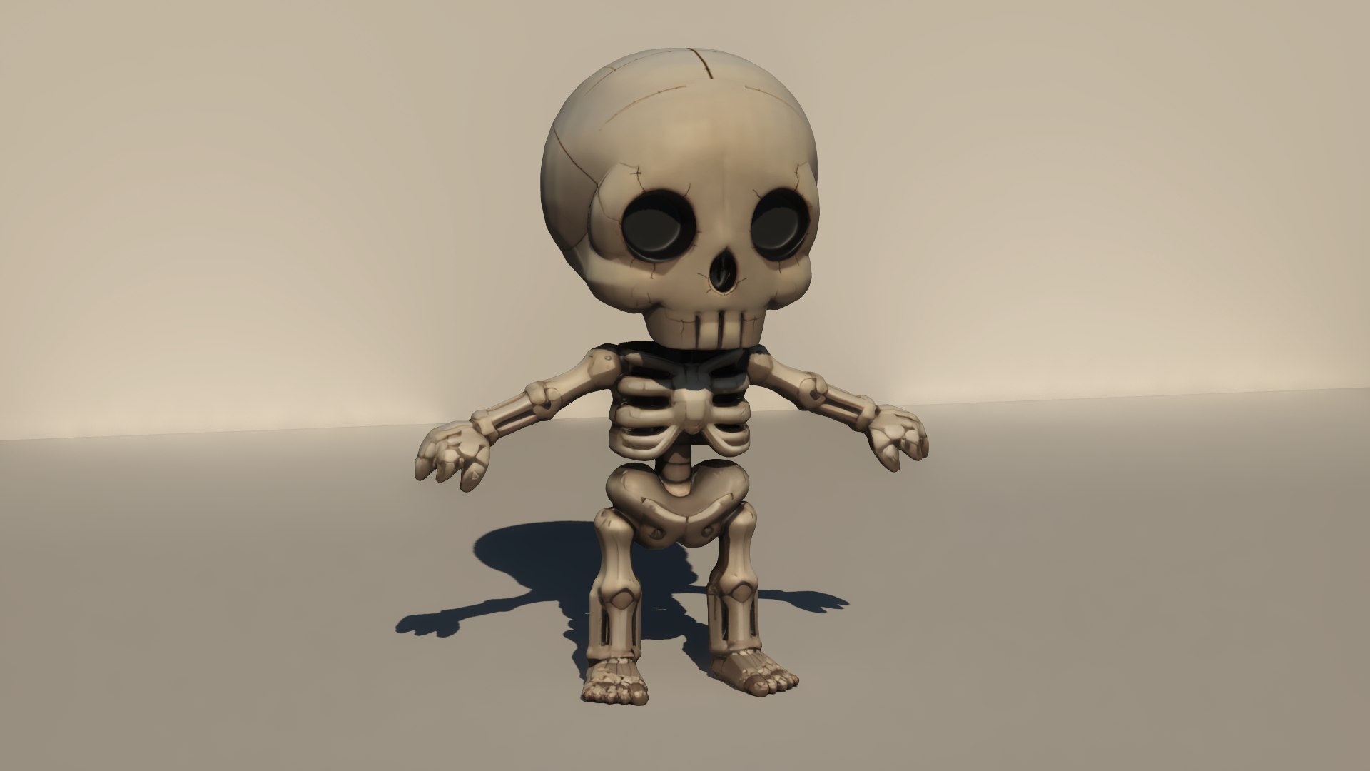 3D Model Skeleton Character Pack - TurboSquid 2400586