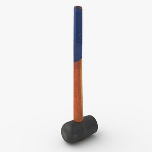 3D Rubber Mallet Scan