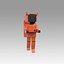 3D astronaut set