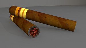 modèle 3D de Cigare Cubain - TurboSquid 1884435