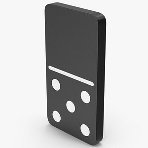 Domino 0x5 Black 3D model