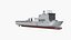 3D model RFA Cardigan Bay Landing Ship
