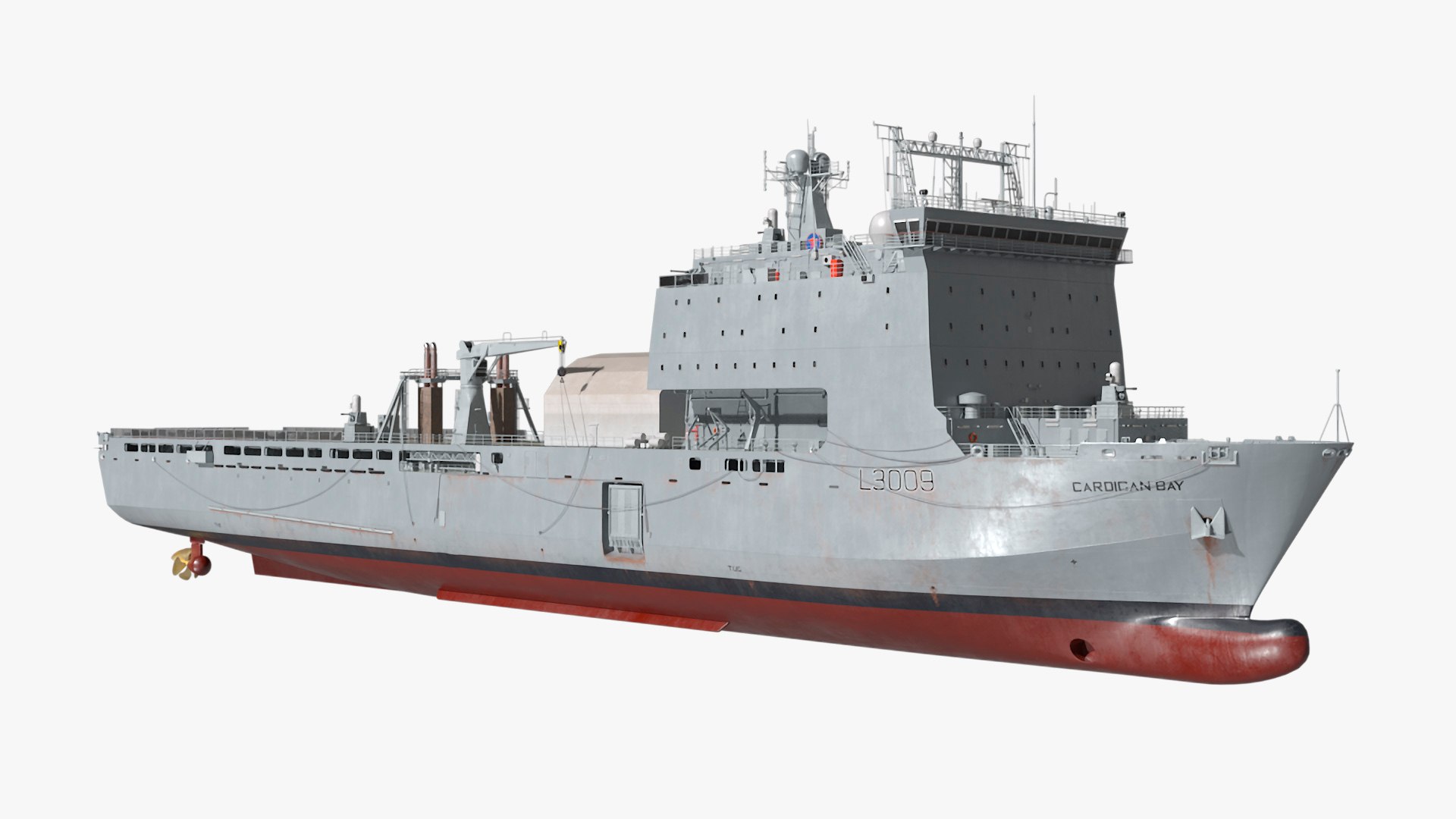 3D model RFA Cardigan Bay Landing Ship https://p.turbosquid.com/ts-thumb/Sg/e9Xq7W/zX/rfa_cardigan_bay_landing_ship_002/jpg/1744968962/1920x1080/fit_q87/fa01977ceef2fba512b4ab8a69d72c8f048eef6d/rfa_cardigan_bay_landing_ship_002.jpg