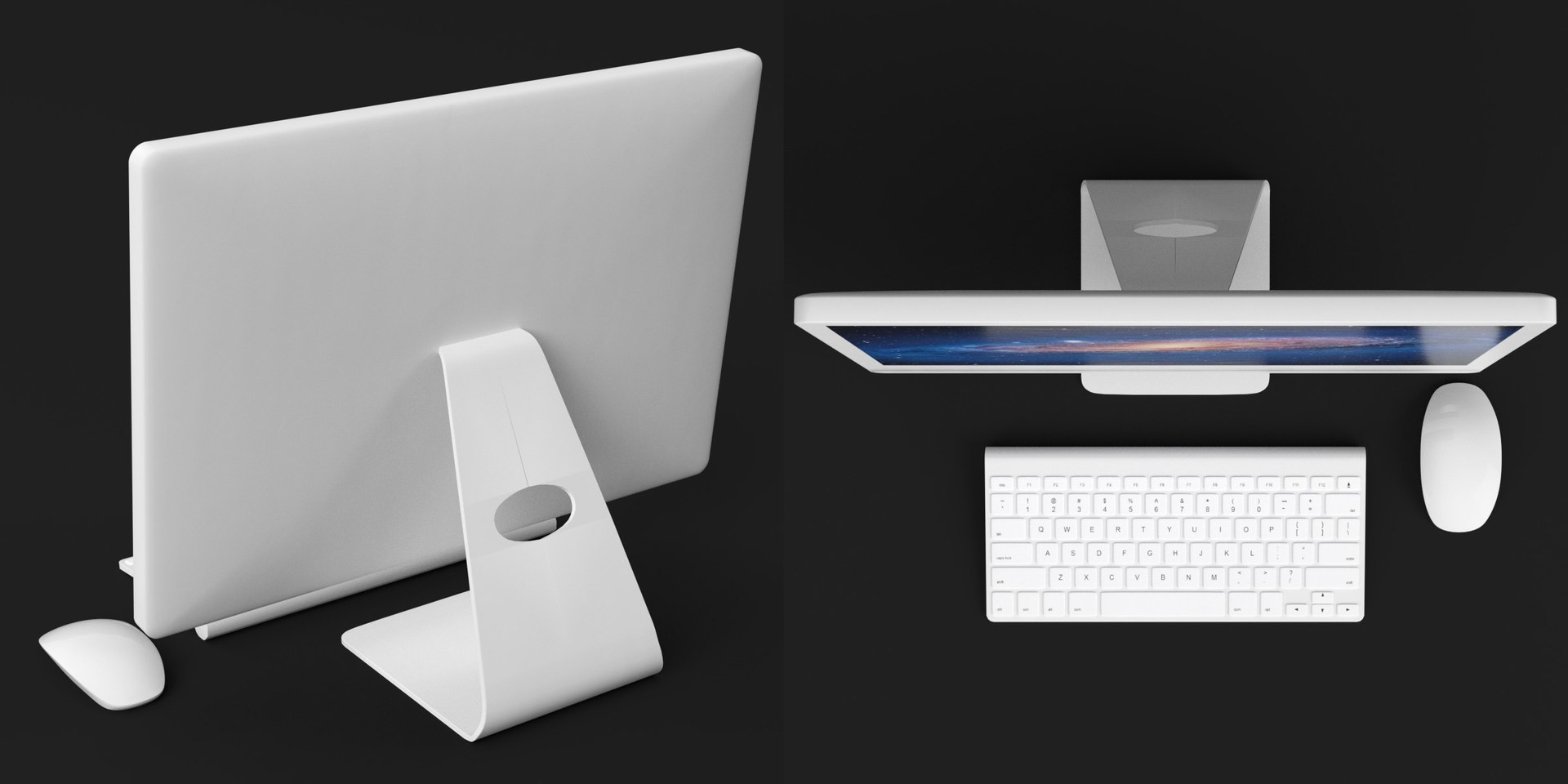 Imac Computer 3d Model