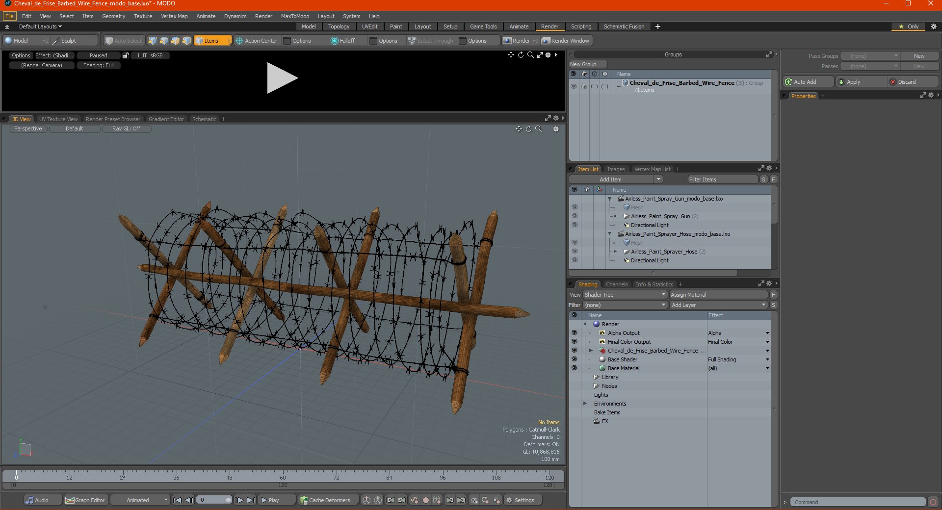 Cheval de Frise Barbed Wire Fence model https://p.turbosquid.com/ts-thumb/Sg/floPqb/0P/chevaldefrisebarbedwirefence3dsmodel025/jpg/1617652588/1920x1080/fit_q87/016cf68c1813f974a14e0e22335cb7dd76799c81/chevaldefrisebarbedwirefence3dsmodel025.jpg