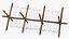 Cheval de Frise Barbed Wire Fence
