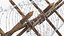 Cheval de Frise Barbed Wire Fence