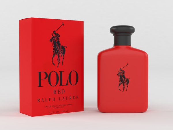 polo red cologne men 3D model