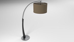 3D floor lamp model