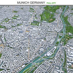 city area building model