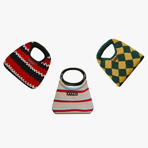 3D Marni Bags Collection
