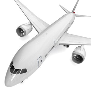 Boeing 787 Dreamliner Aircraft 3D model