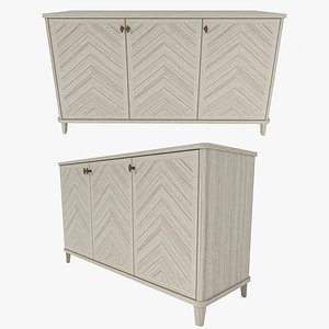 3D Grand Fandangle Sideboard model
