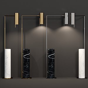 3D alma floor lamp model