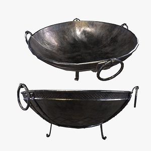 Viking Firepit 3D model